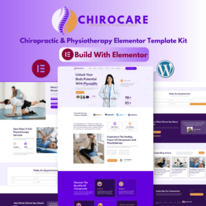 Chirocare-Chiropractic & Physiotherapy Elementor Template Kit