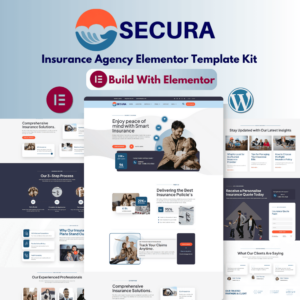 Secura -Insurance Agency Elementor Template Kit