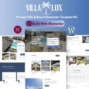 Villa Lux-Private Villa & Resort Elementor Template Kit